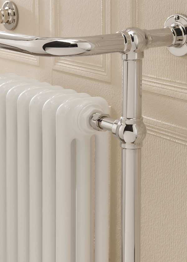 The Radiator Company Chalfont - Polished Nickel Detail