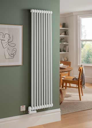 The Radiator Company Ancona Electric 2 Column Vertical