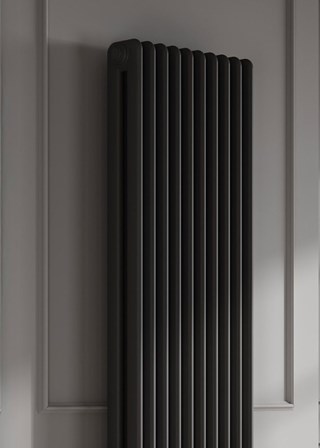 Reina Hedingham Finished in Black - 1800mm (H) x 465mm (W) - Detail