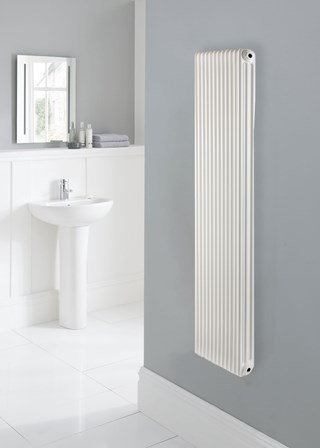 Eton & Bell Classic 3 Column Radiators - 1800mm Height - White