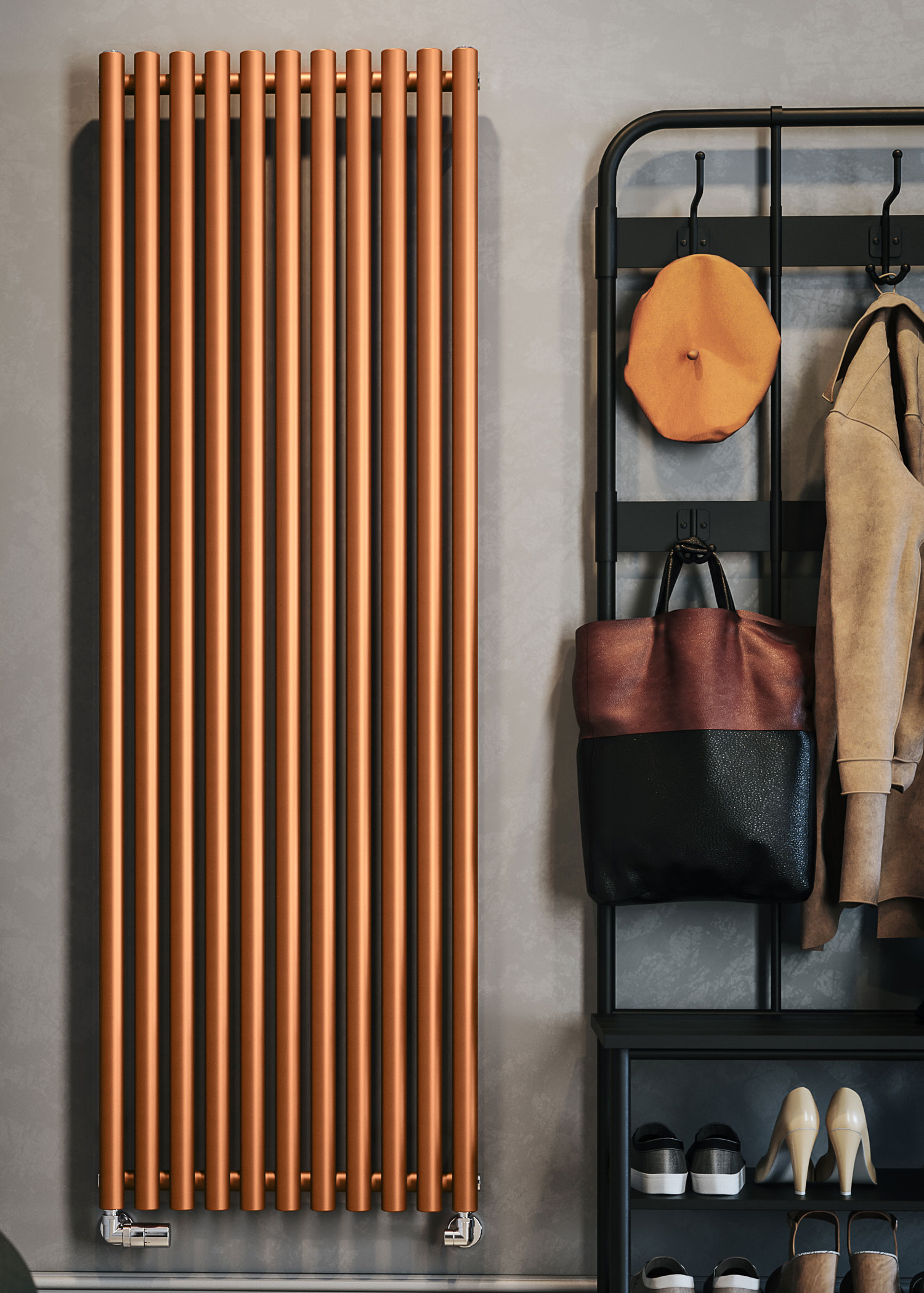 Terma Rolo Room - Image shown 1800mm x 590mm - True Copper