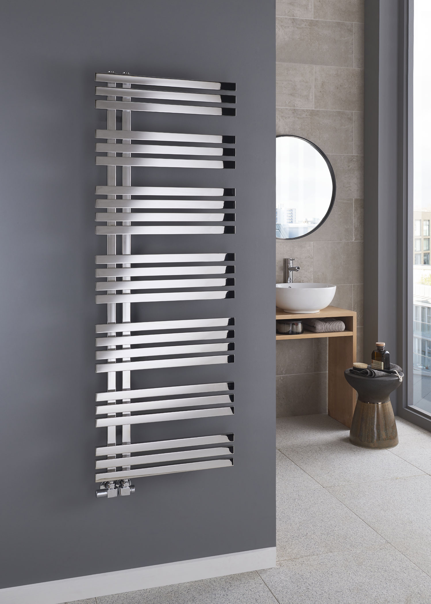 Towel radiator height deals