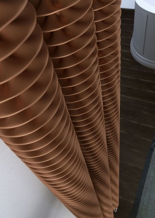Terma Ribbon VE - Image shown 1800 x 290 - Bright Copper 