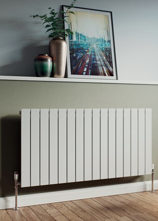 Eucotherm Mars 600 Vertical - Image shown in White RAL9003