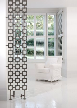 Aeon Lokum (Divider) - Image shown LOK45-S - 2220mm (H) x 400mm (W) - Brushed Stainless Aeon Lokum (Divider) - Image shown LOK45-S - 2220mm (H) x 400mm (W) - Brushed Stainless