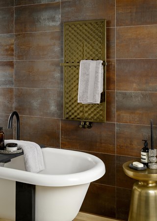 The Radiator Company Cuscino Designer Towel Rail The Radiator Company Cuscino Designer Towel Rail