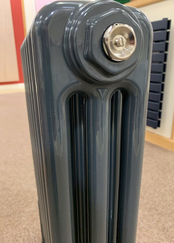 Apollo Roma 2 Column Horizontal Radiators - Anthracite Grey RAL7016