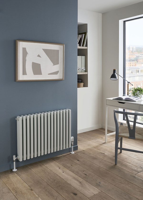 The Radiator Company Canto Horizontal - Image shown in White RAL9010
