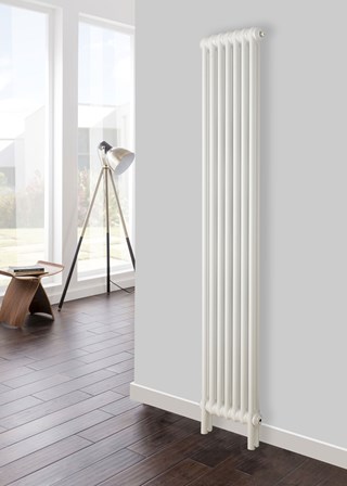 Eton & Bell Classic 2 Column Radiators - 1800mm Height - White