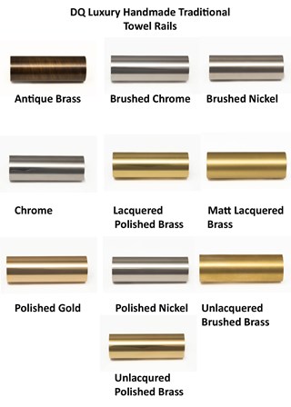 If you are unsure of the actual finish, please contact us at sales@warmrooms.co.uk and we can send you a sample of the finish - Please note Unlaquered finishes will tarnish over a short amount of time
