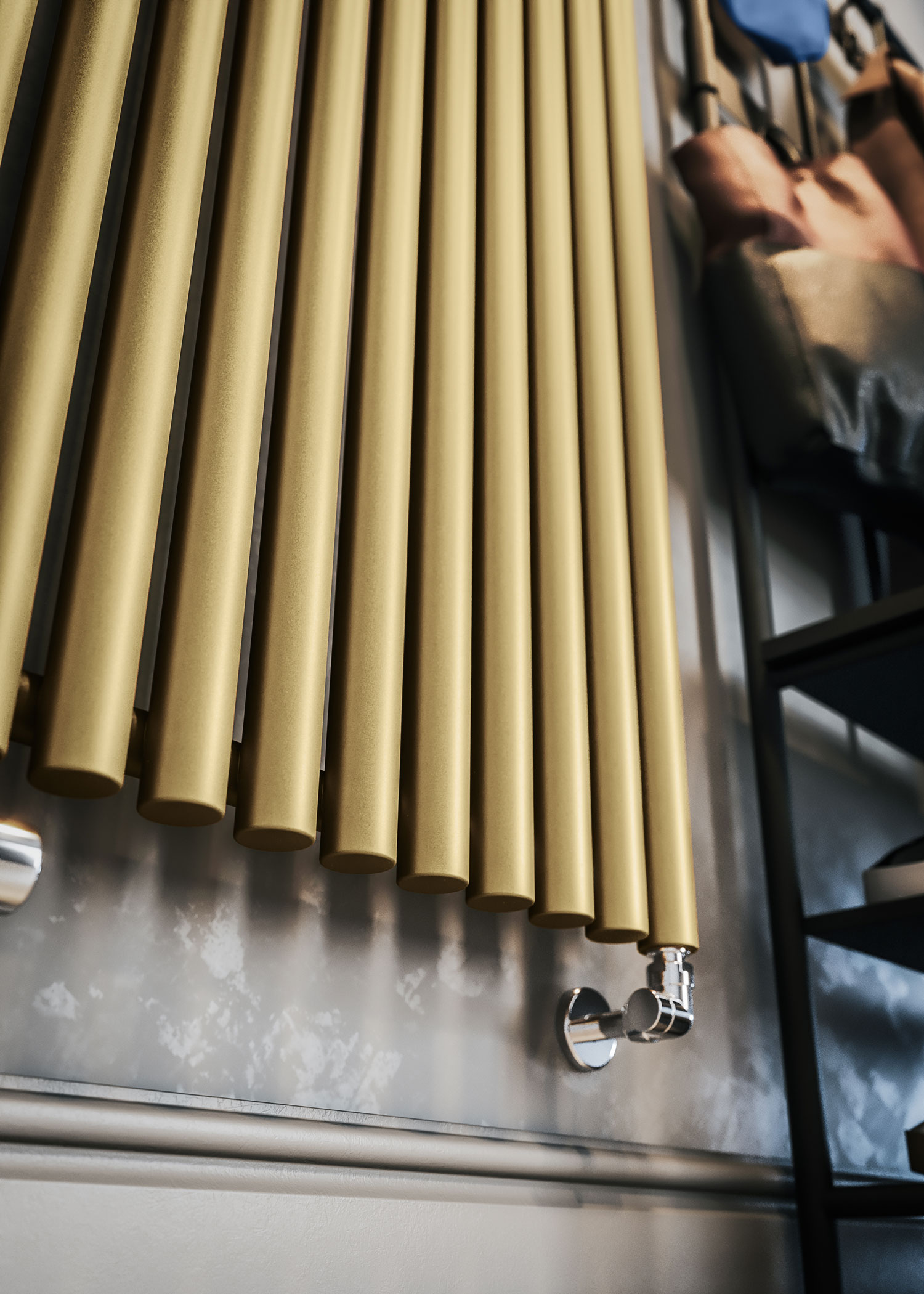 Terma Rolo Room - Brass Detail