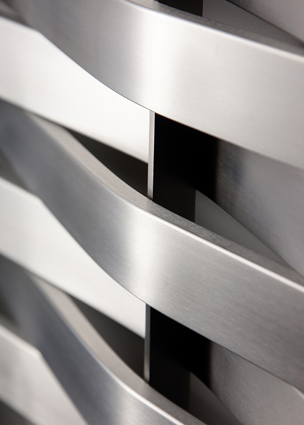 Vertical Wave Radiator Aeon Wave Stainless Steel Vertical Designer Radiator