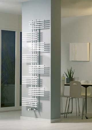 Eucotherm Parallel Towel Rail - White RAL9003