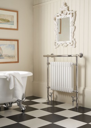 Zehnder Balmoral Traditional Heated Towel Rail