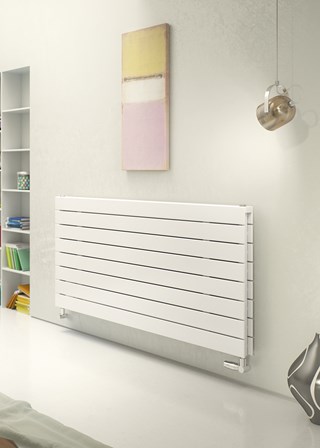 Eucotherm Mars Duo Deluxe Horizontal - Image shown in White RAL9003