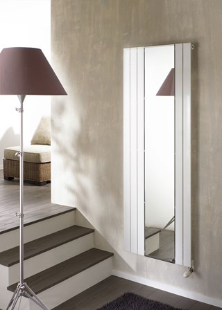 Zehnder Roda Mirror Single - ROM-180-067 - Image shown in White RAL9016