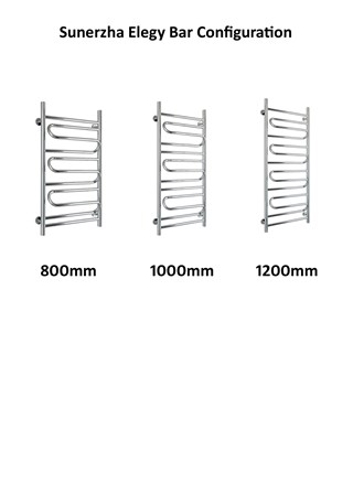 Sunerzha Elegy Stainless Steel Towel Rail