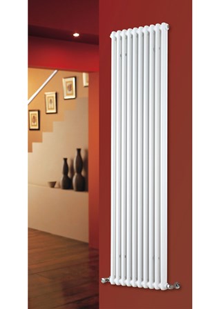 Myson 2 Column Vertical - Image shown in White RAL9016