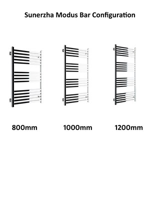 Sunerzha Modus Stainless Steel Towel Rail