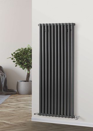 Rads 2 Rails Fitzrovia 2 Column Vertical - Anthracite