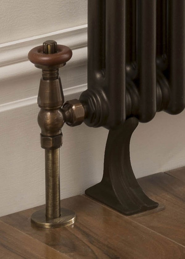 Traditional Radiator Feet The Radiator Company Ancona 3 Column - 750mm Height