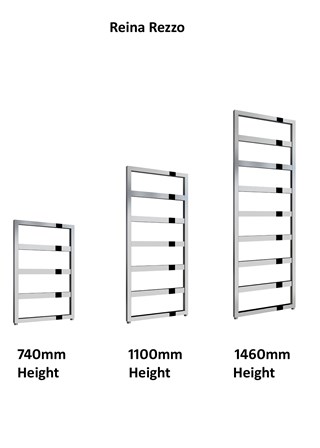 Reina Rezzo Chrome Towel Rail