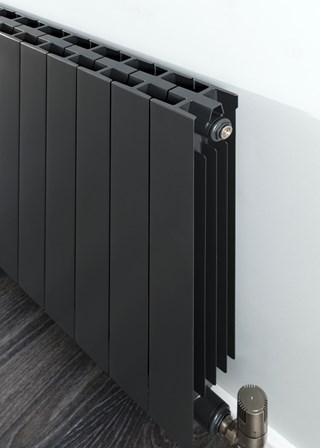 Supplies 4 Heat Saxon Horizontal - Image shown in Gun Metal Grey (Close Up) Supplies 4 Heat Saxon Horizontal - Image shown in Gun Metal Grey (Close Up)