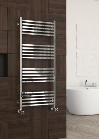Sunerzha Modus - Image shown 1200mm (H) x 500mm (W) - Polished Stainless