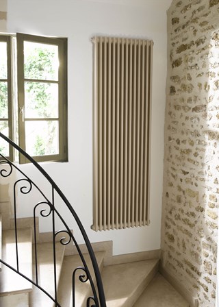 Zehnder Charleston 3 Column Vertical - Image shown in Sand Quartz 0522 Zehnder Charleston 3 Column Vertical - Image shown in Sand Quartz 0522
