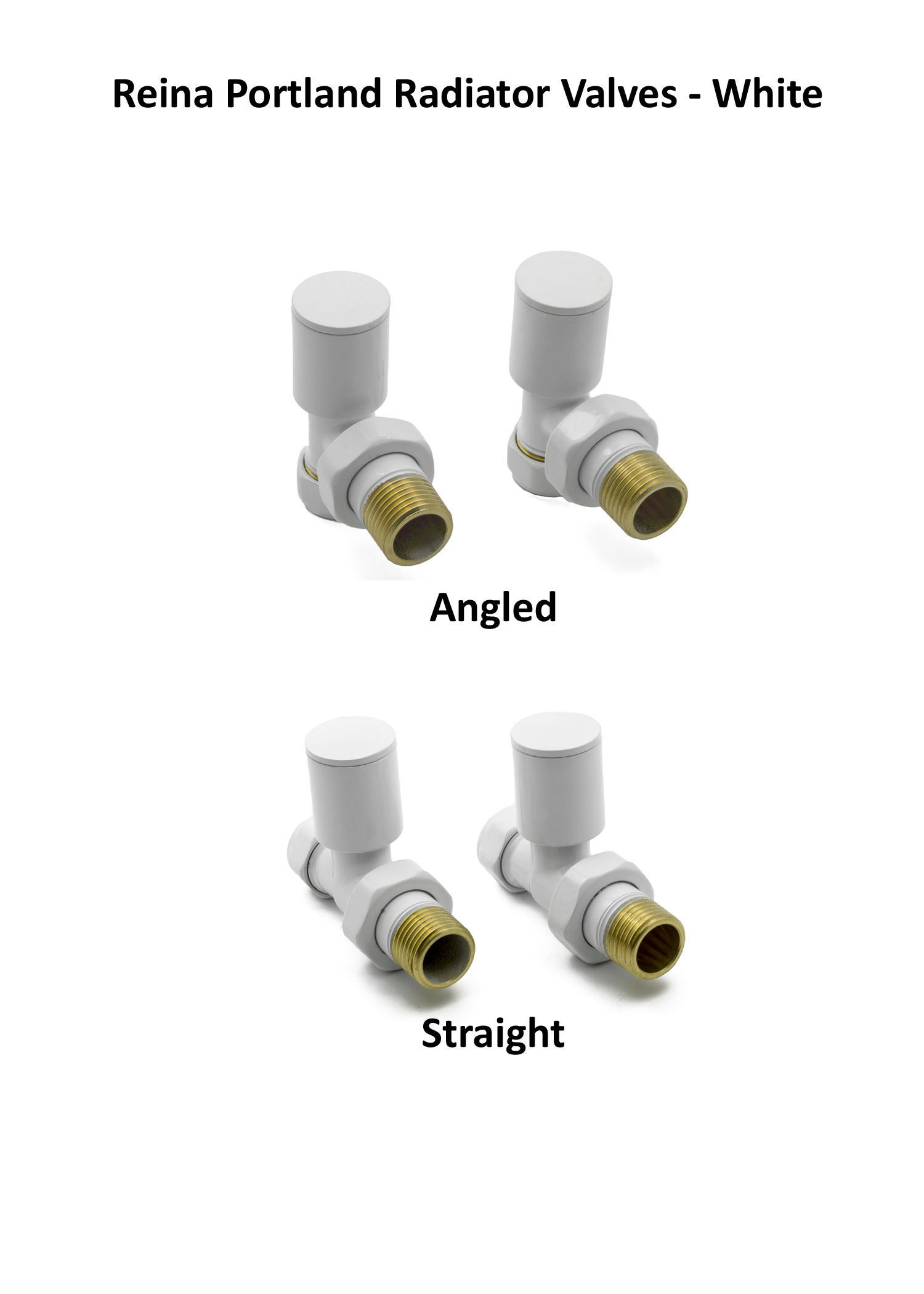 Reina Portland Manual Radiator valves