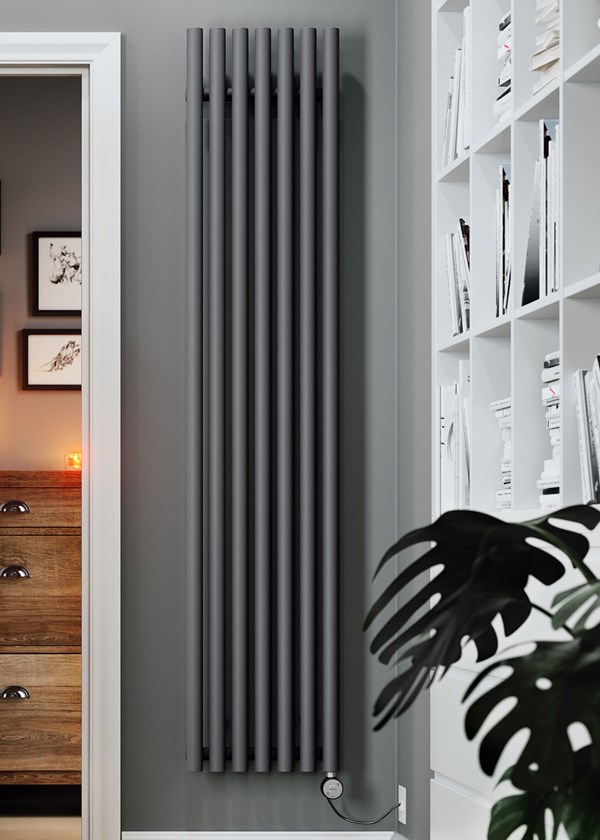 Terma Rolo Room E - Image shown 1800mm x 370mm - Modern Grey