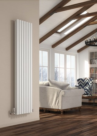 DQ Double Quick Cove Vertical - Image shown in White RAL9016 Double DQ Double Quick Cove Vertical - Image shown in White RAL9016 Double