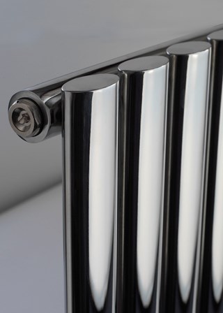 DQ Double Quick Cove Stainless Steel Vertical - Image shown in Single Polished Stainless