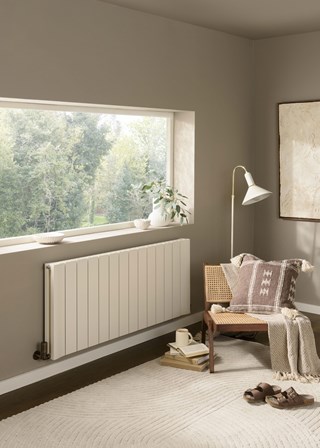 The Radiator Company Gravina Horizontal Aluminium Radiator