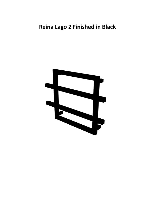 Reina Lago Designer Heated Towel Rail Reina Lago Designer Heated Towel Rail
