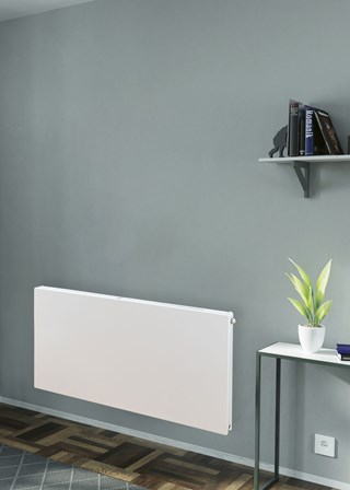 Tempora Pannello Type 11 Single Panel Single Convector Flat Panel Radiator - 600mm Height - White