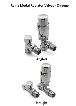 Reina Modal TRV Thermostatic Radiator valves 