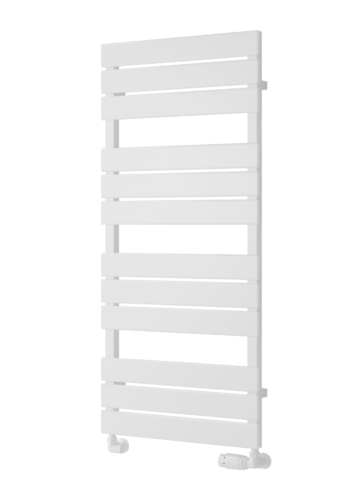 Reina Avola towel rail finished in white - 1124X500