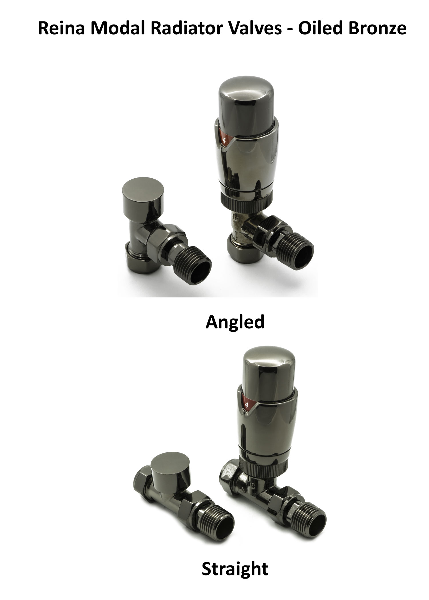 Reina Modal TRV Thermostatic Radiator valves