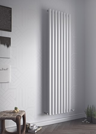 Eucotherm Nova Single Vertical - Image shown in White RAL9003 Eucotherm Nova Single Vertical - Image shown in White RAL9003