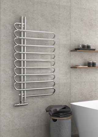 Sunerzha Furore Verso EU50 - Image shown 1200mm (H) x 700mm (W) - Polished Stainless