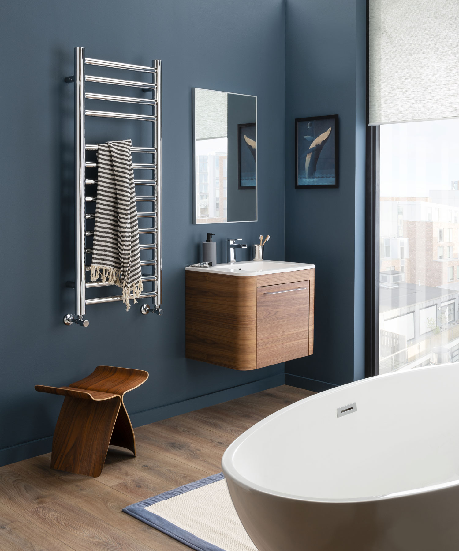 Vogue Manttra V Wall Mounted Towel Rail - CN075