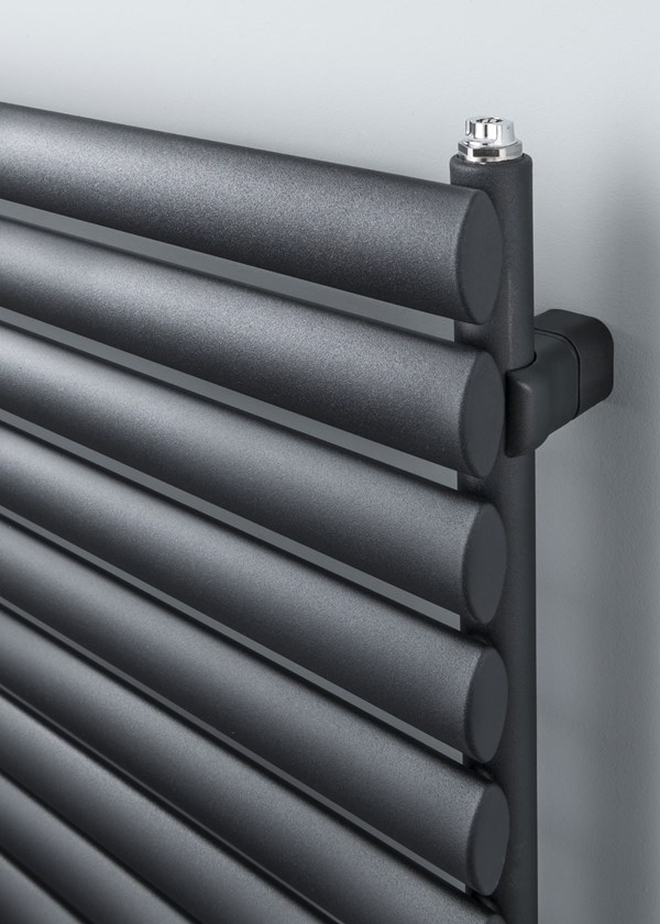 Supplies 4 Heat Tallis Single Horizontal - Image shown in Special Finish Carbon (Close Up)