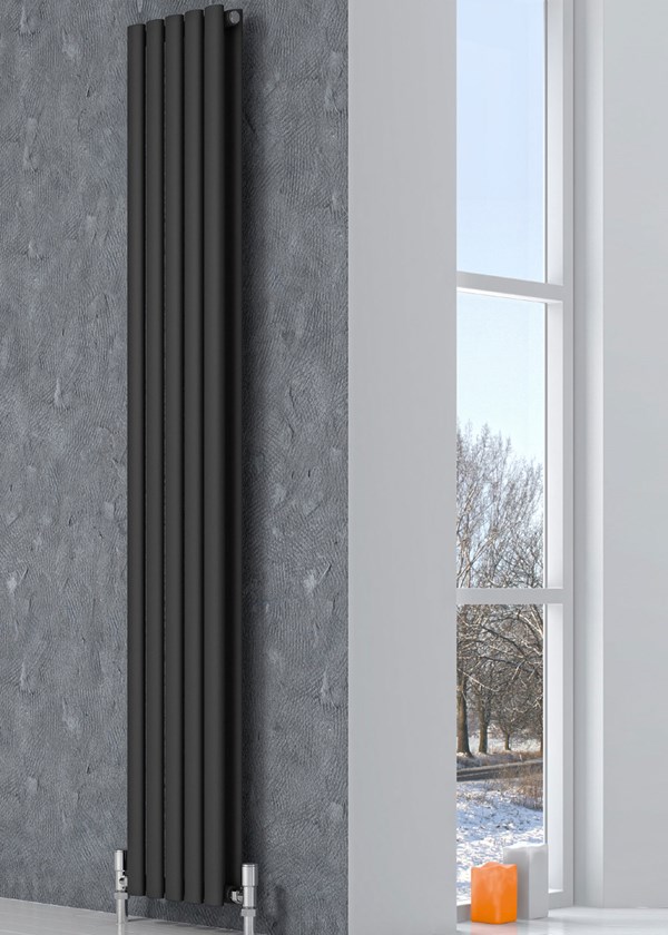 Reina Neva Double Vertical - Image shown in Anthracite