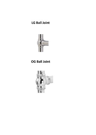 Vogue Arcadia Heated Towel Rail - LG017-OG017