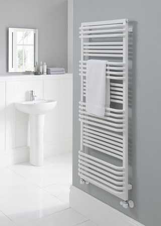 The Radiator Company Poll - Image shown in White RAL9016