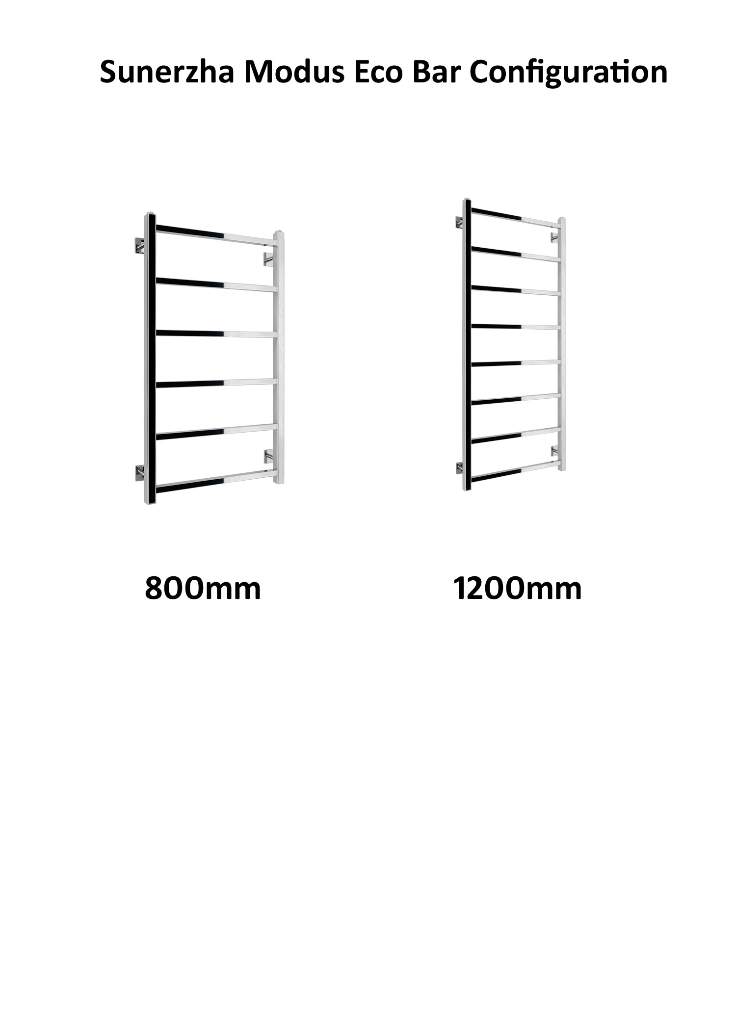 Sunerzha Modus Eco Stainless Steel Towel Rail
