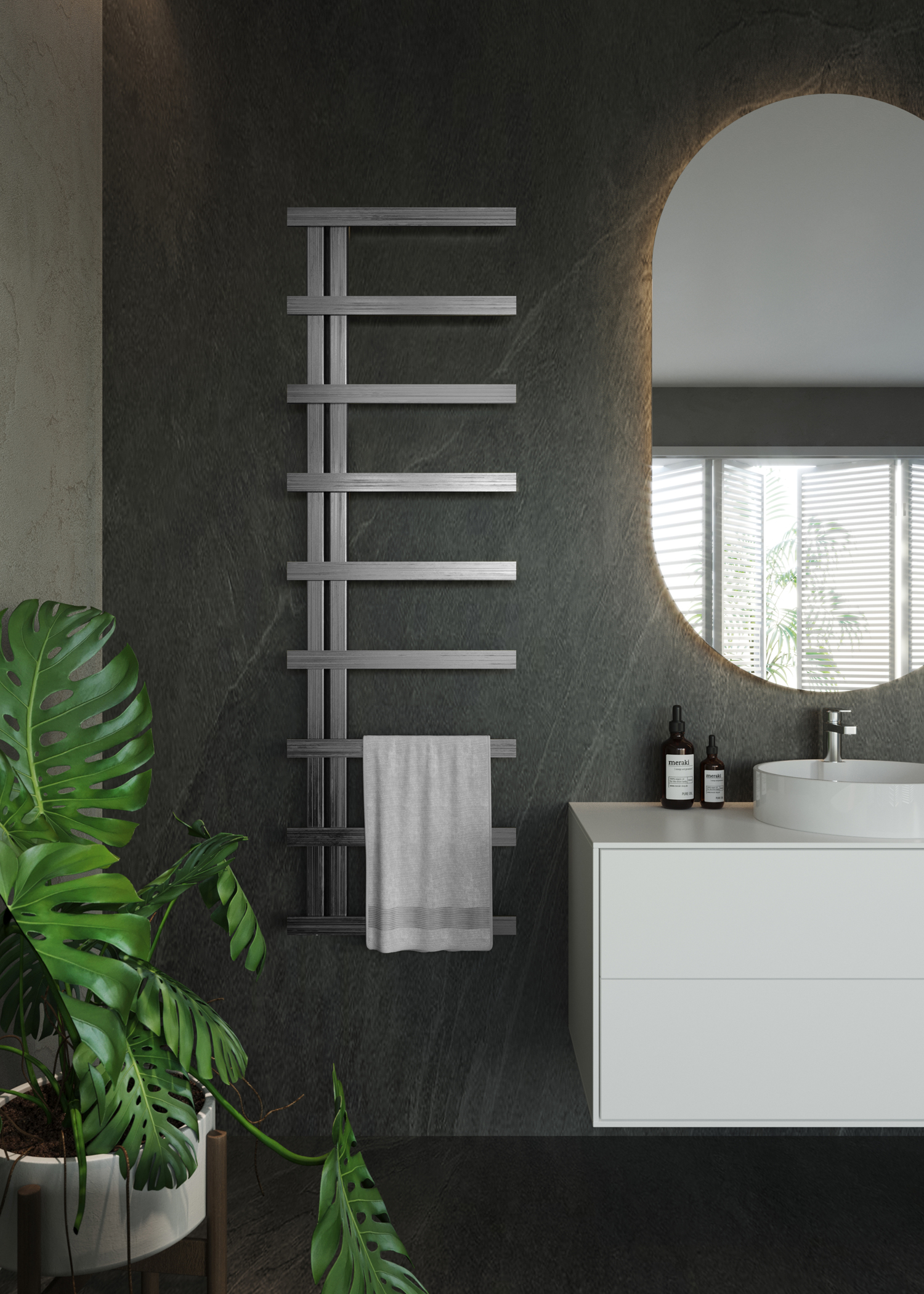 Aeon Stile Stainless Steel Towel Rail