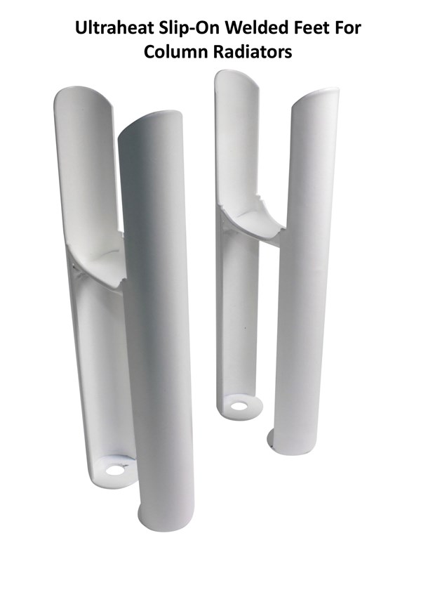 Ultraheat 3 Column Vertical Radiator - White RAL9016