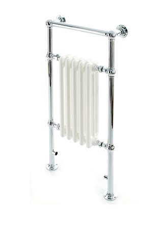 DQ Double Quick Lynford Floor Mounted - Image shown in Chrome DQ Double Quick Lynford Floor Mounted - Image shown in Chrome